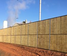 NATURALSoundBlok Reflective - timber acoustic fence for noise control