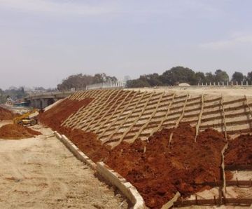CoirFence™ soil retention and stabilisation fabric