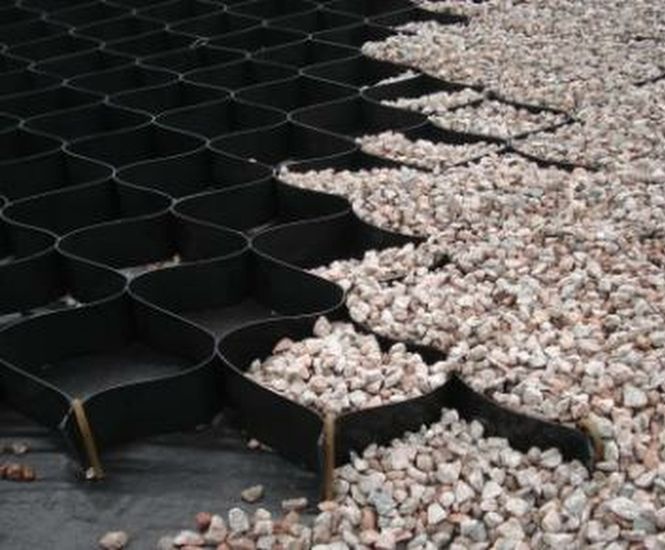 Hycell cellular confinement and erosion control geocells