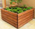 Springwell traditional-style timber square planter 0