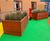 Springwell traditional-style timber square planter 3