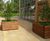 Springwell traditional-style timber square planter 4