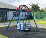 Inclusive Wheelchair Swing - steel playground swing for wheelchair users