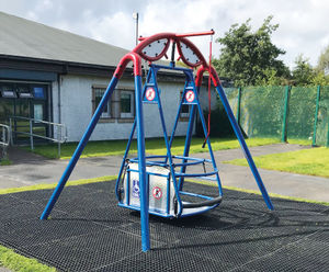 Inclusive Wheelchair Swing - steel playground swing for wheelchair users