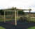 Agility Cube - timber school playground climbing frame for small spaces 2