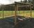 Agility Cube - timber school playground climbing frame for small spaces 5