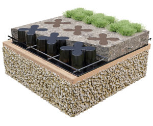 Grasscrete - permeable cellular concrete paver system