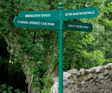 Aluminium fingerpost assembly - on this page