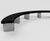 Langley LBN126 - recycled plastic and steel curved bench 3