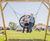 Inclusive Basket Swing - outdoor swing with steel basket for group play 2