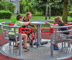 Inclusive wheelchair roundabout 2 (MT-RNDW2)