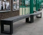 Canvas 30 Degree - 1.9m curved recycled plastic bench