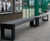 Canvas 30 Degree - 1.9m curved recycled plastic bench 0