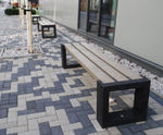 Matrix 04 - recycled plastic bench