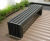 Avenue - recycled plastic bench 5