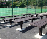 Sofia Bench - recycled plastic outdoor seating for parks and gardens - on this page