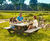 Cross Picnic Table - recycled plastic outdoor dining and seating 0