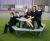 Roma - recycled plastic hexagonal picnic table (seats 12) 6