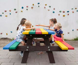 Recycled plastic picnic tables for toddlers to teens - on this page