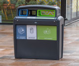 Nexus® Evolution City Quad recycling bin - 160L - on this page