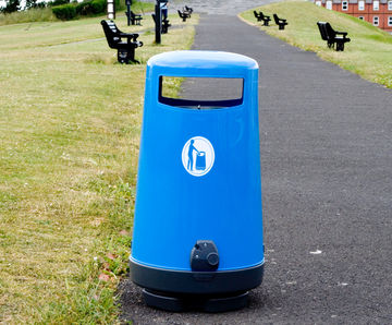Topsy 2000™ outdoor litter bin