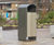 Electra™ outdoor litter bin 1