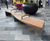 ILFORD curved heavy-duty FSC hardwood and steel seat 0