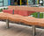 SERPENTINE FSC timber and stainless steel 5-slat seat 1