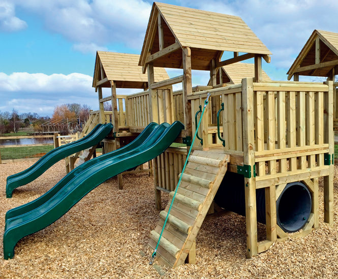 Mckay Tower timber largescale multiplay unit Sovereign Design Play