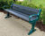 Evergreen - traditional cast iron and recycled plastic seat 0