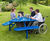 Ranger Tri Table - steel vandal-resistant picnic table and bench 0