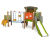 Coral Play Unit - outdoor softwood playground set for children 0