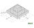 Pyramid layered wooden raised planter 3