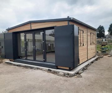 New secure clubhouse for allotment owners