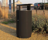 Arca circular litter bin - on this page
