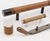 Arbor Range - wood and brass door and window fittings 0
