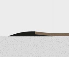 Flexible ramp trims and diminishing strips