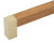 Arbor Range - made-to-order wood and brass cabinet handles 4