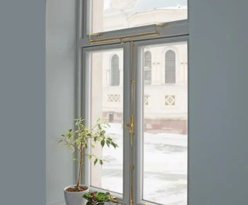 Bespoke window and door fittings - Lithuanian penthouse
