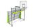 Metal Goal with Basketball Hoop - 7000355 0