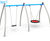 Metal Single Swing With Nest - 7000298 0