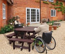 Wheelchair Access Picnic Tables - Octagonal - 7000209