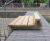 Alta Wall-Top Seating - recycled steel and timber wall-mounted bench 4