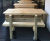 Stark Table & Benches - outdoor timber seating 2