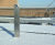 Pinnacle Bollard - stainless steel geometric triangular security post 1