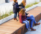 Solid Skirt Crosswise Benches - on this page