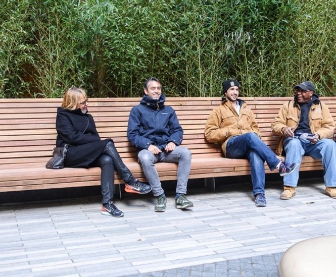 Cliffhanger Linear Benches