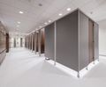 Sprint toilet, shower and changing room cubicle system