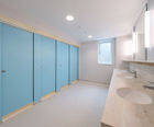 Durable washrooms for new-build, 3-storey school boarding house
