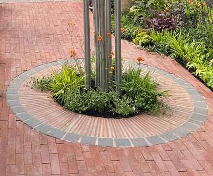 Linium - decorative long, ultra-thin brick paving
